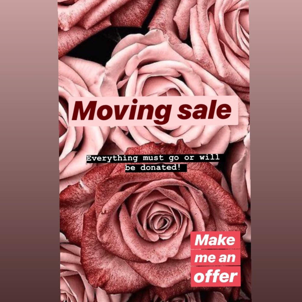 MOVING SALE!! MAKE ME AN OFFER!